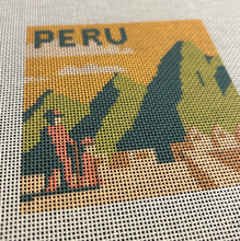 Load image into Gallery viewer, Peru 4" x 4" | Needlepoint Canvas