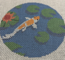 Load image into Gallery viewer, Koi Fish Needlepoint Canvas