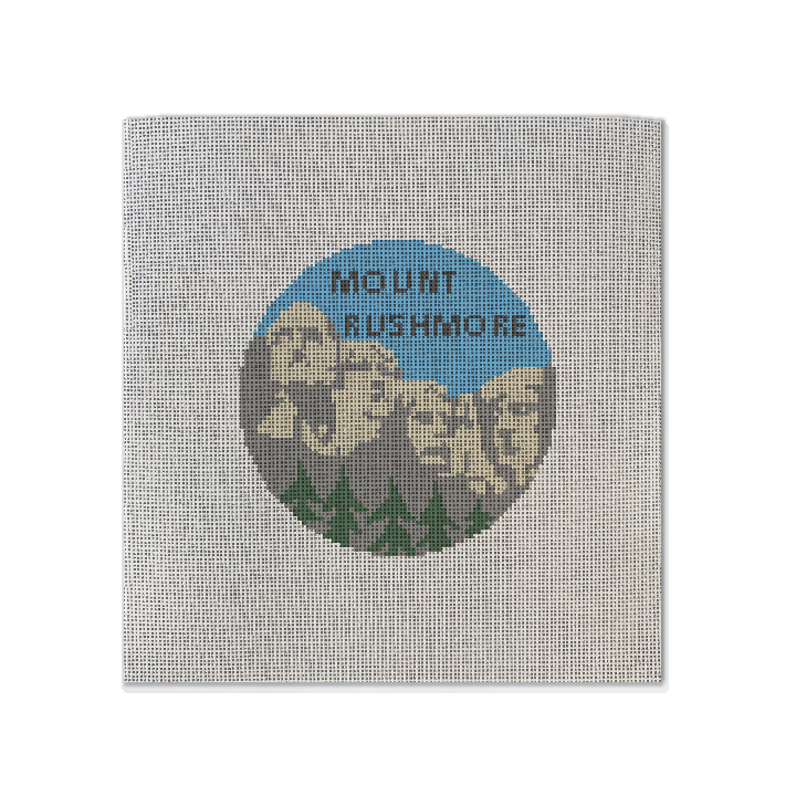 Mount Rushmore Needlepoint Canvas